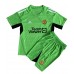 Manchester United Keeper Babykleding Thuisshirt Kinderen 2023-24 Korte Mouwen (+ korte broeken)